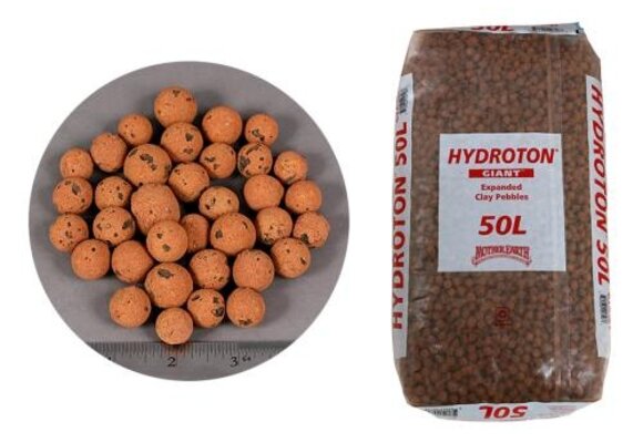 Hydroton 50 liter clay pebbles