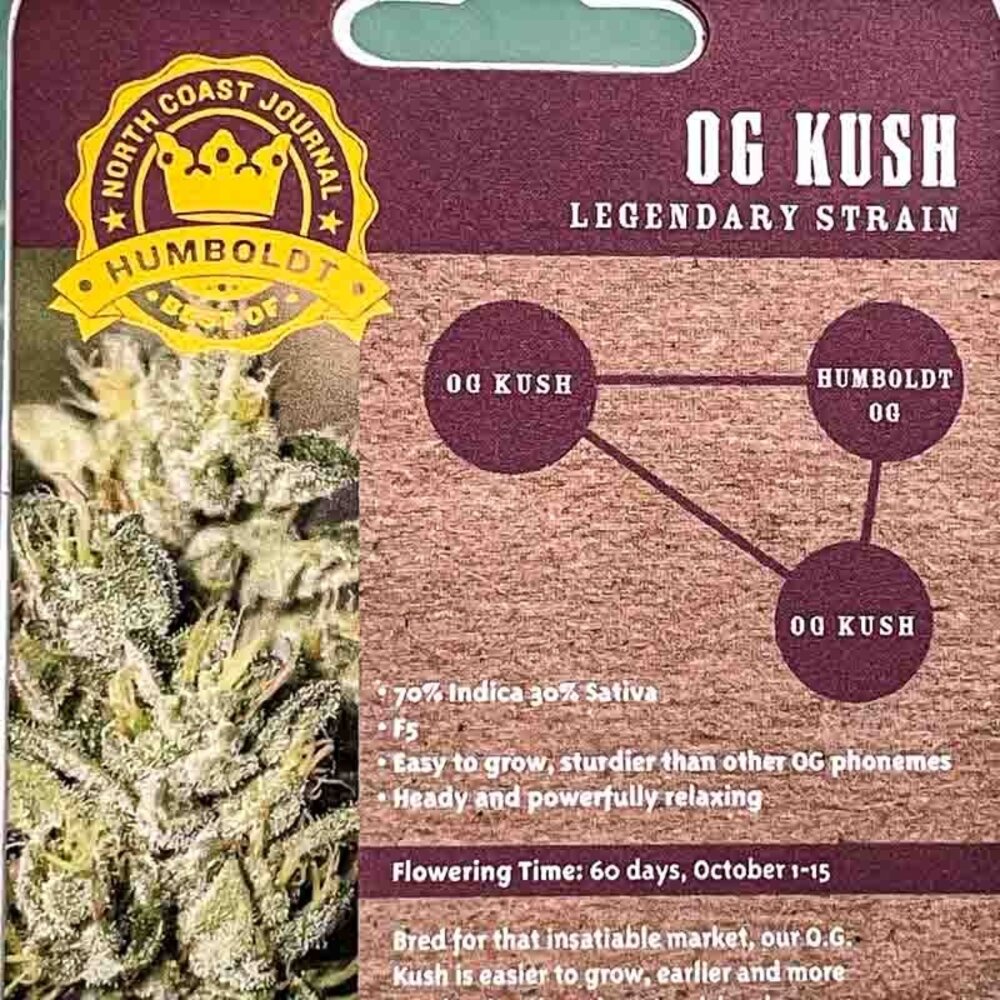 Humboldt Autoflower og kush Home Grown Supplies