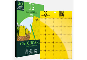 Catchmaster yellow sticky card traps