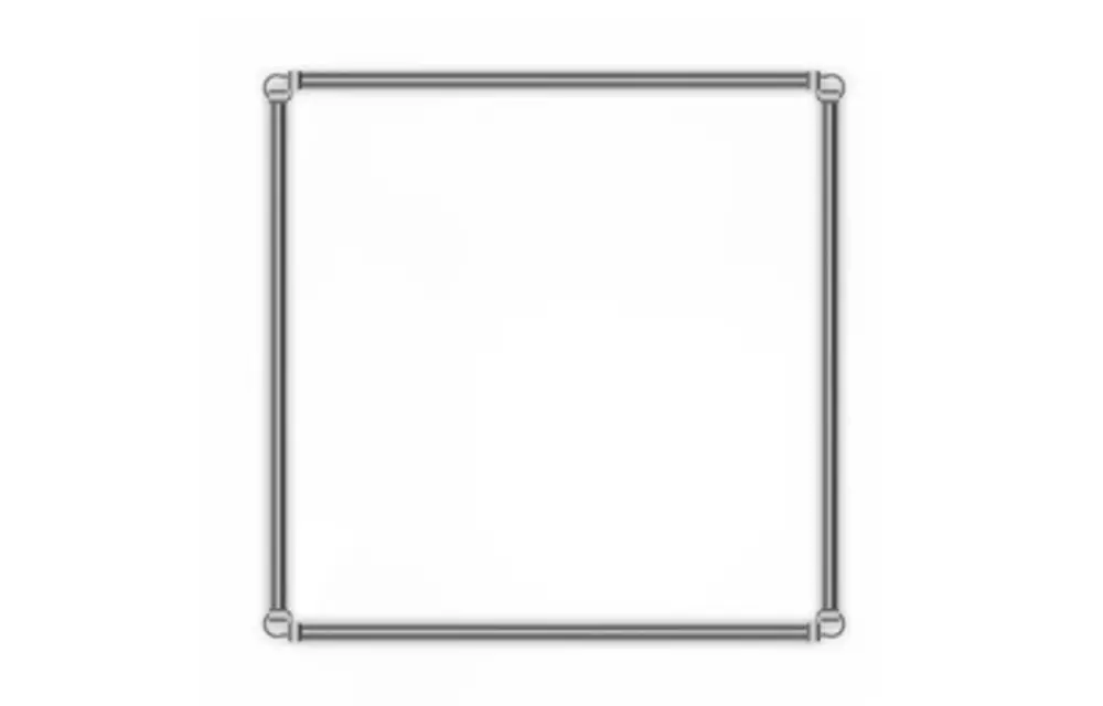 AC infinity heavy duty mounting support bars 3x3