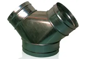 Y connection 6” x 6” x 6”