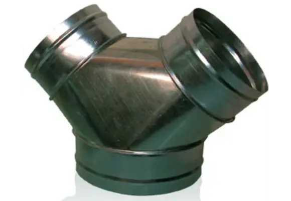 Y connection 6” x 6” x 6”