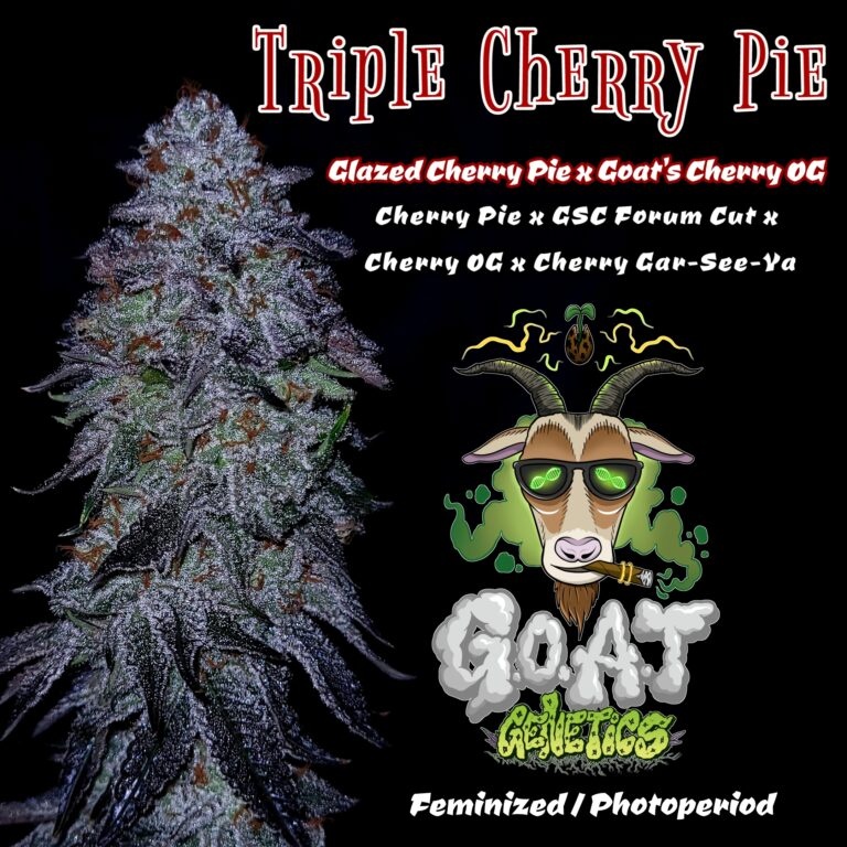 G.o.a.t Goat triple cherry pie