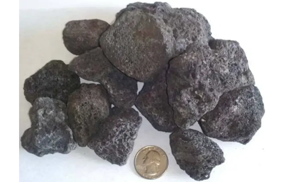 BAS black lava rock 1/2 cu