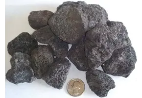 BAS black lava rock 1/2 cu