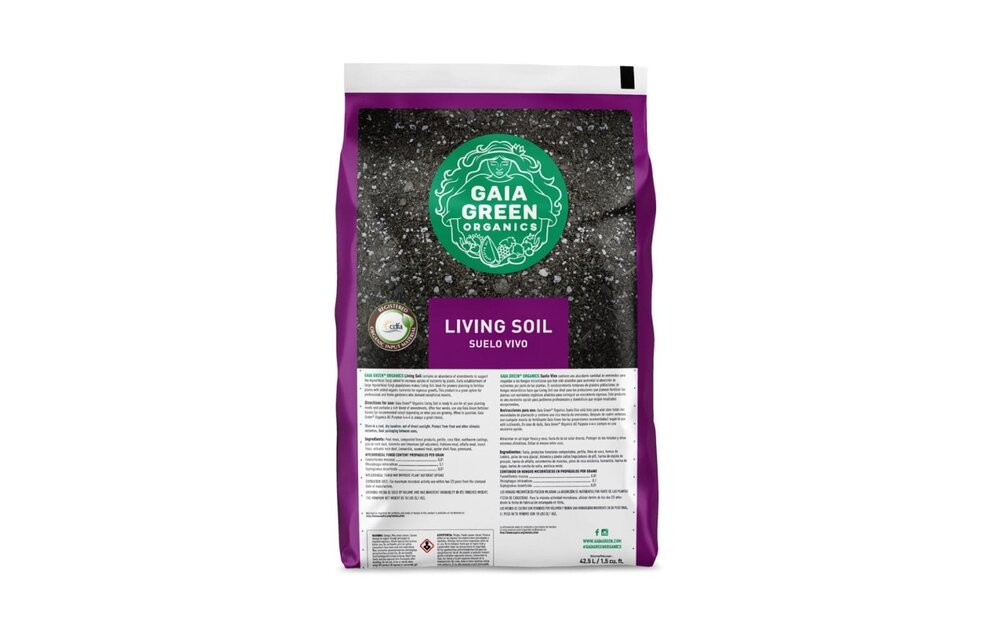 Gaia green living soil 1.5 cu ft