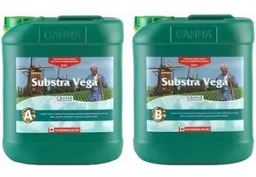 Canna Substra Vega A 4-0-3 1 liter & Canna Substra Vega B 1-2-4 1 liter (5Liter)