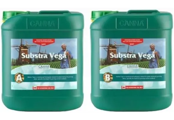 Canna Substra Vega A 4-0-3 & Canna Substra Vega B 1-2-4  (5L combo) soft water