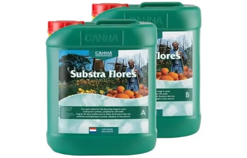 Canna Substra Flores A 3-0-3 & Canna Substra Flores B 1-3-5 (5L combo) soft water