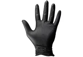 Dirt defense 6mil nitrile gloves large smooth