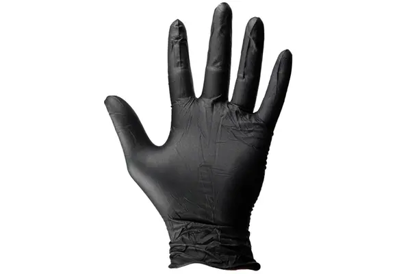 Dirt defense 6mil nitrile gloves large smooth