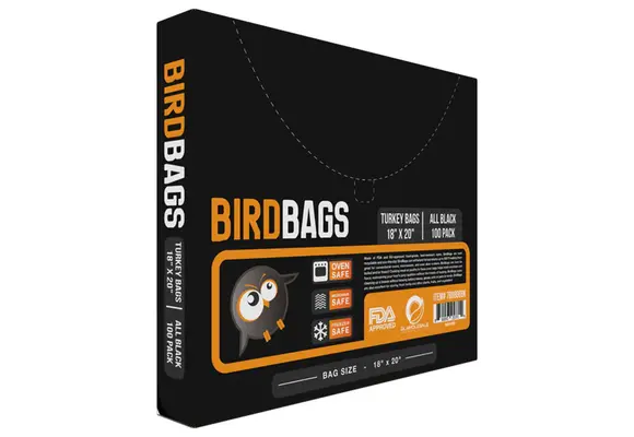 Birdbags 18x20 all black