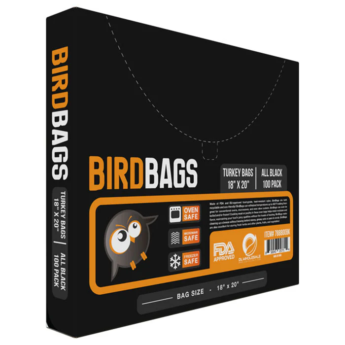 Birdbags 18x20 all black