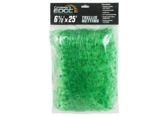 Growers edge trellis 6 1/2’ x 25’ green