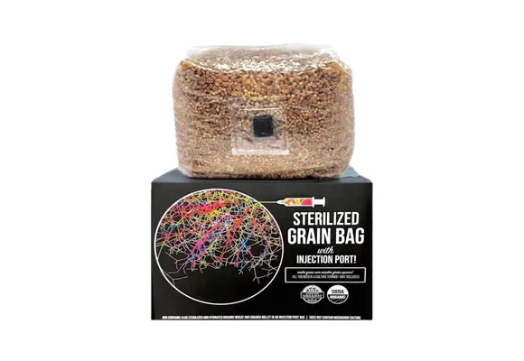 BAS growing organic sterilized grain bag 3lb