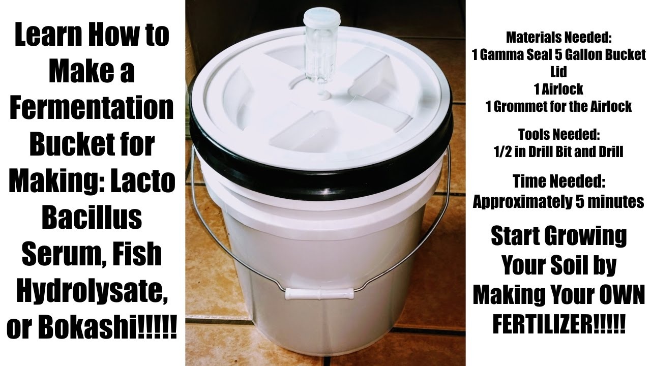 Fire ferments diy ferment bucket