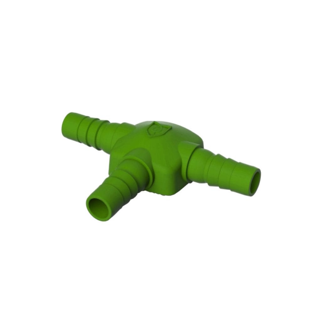 Floraflex 12 pack potpro 3 way drainage fitting 4 pack