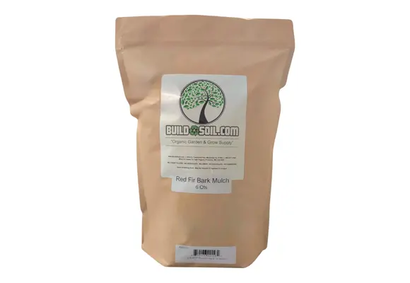 B.A.S organic red fir mini bark mulch 6 quarts