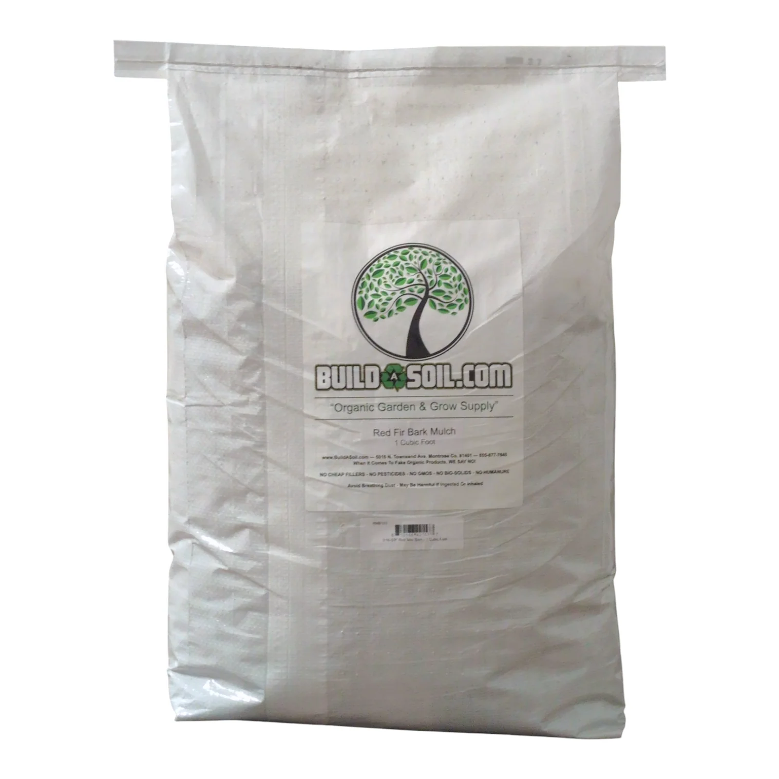 B.A.S organic red fir mini bark mulch 1CF