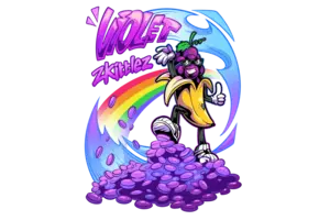 Robin Hood black violet 5 fem