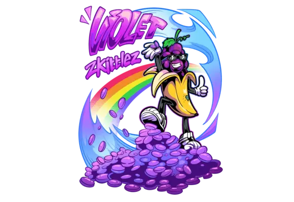 Robin Hood black violet 5 fem