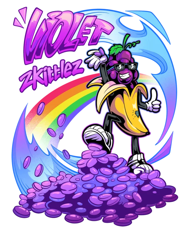 Robin Hood black violet 5 fem