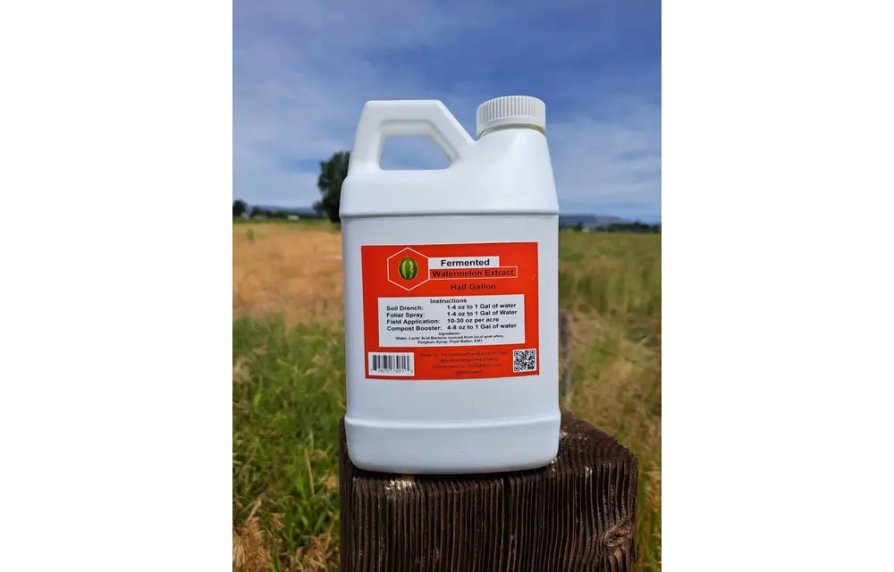 Build a soil Fermented Watermelon extract 1/2 gallon