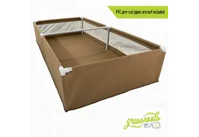Grassroots living soil bed 4x4x1.5 ft