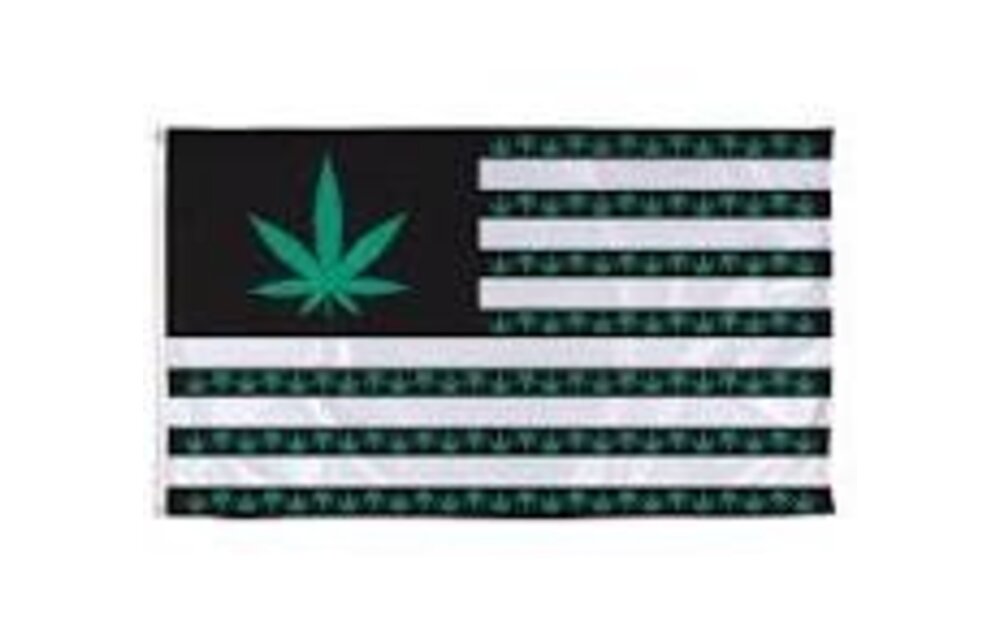 Weed flag