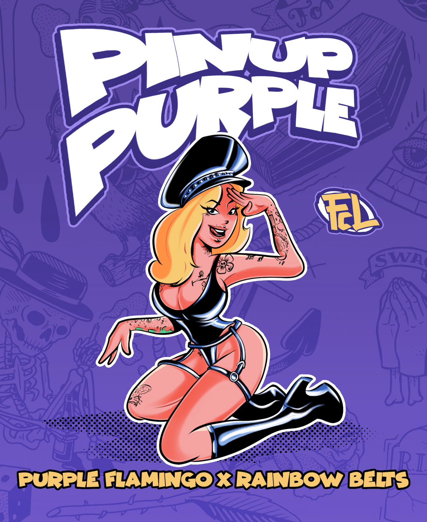 Fat Cat Labs Pinup Purple