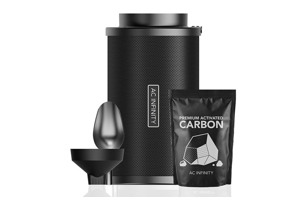 AC infinity refillable carbon filter kit 8”