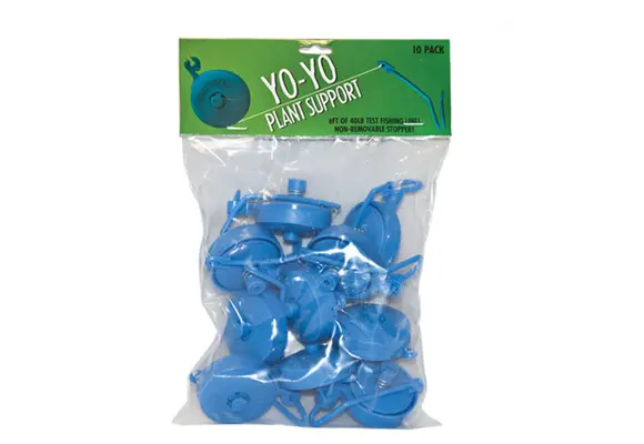 Grow1 Yo-Yo plant support blues