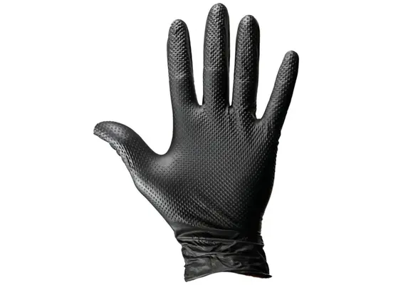 Dirt defense 6mil diamond grip gloves x-large