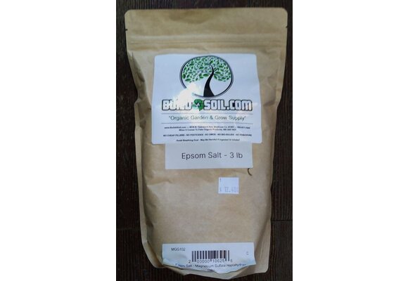 Build a soil epsom salt 3lbs