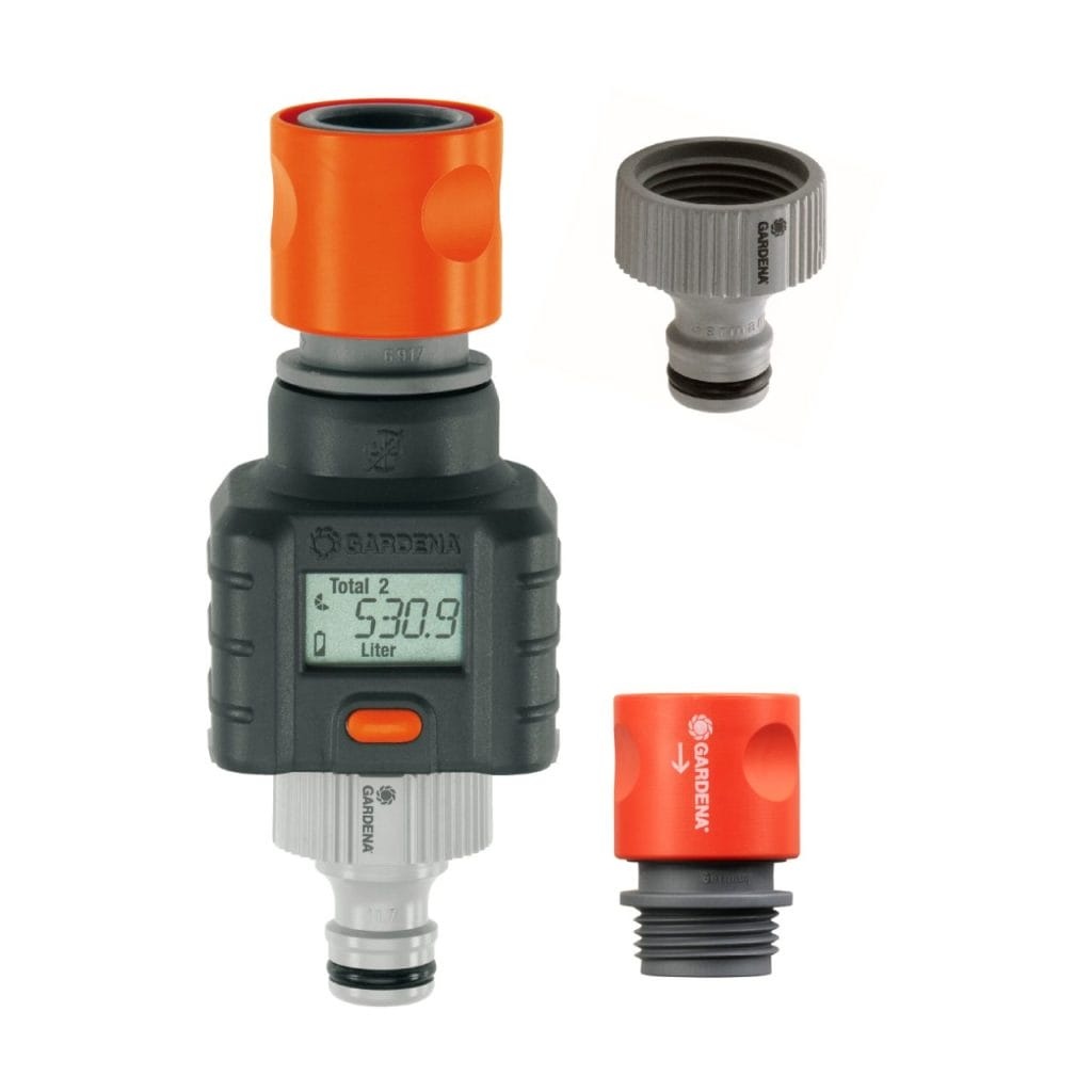 Gardena electric water meter