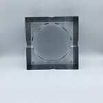 Just Cigars Glass Ashtray Square