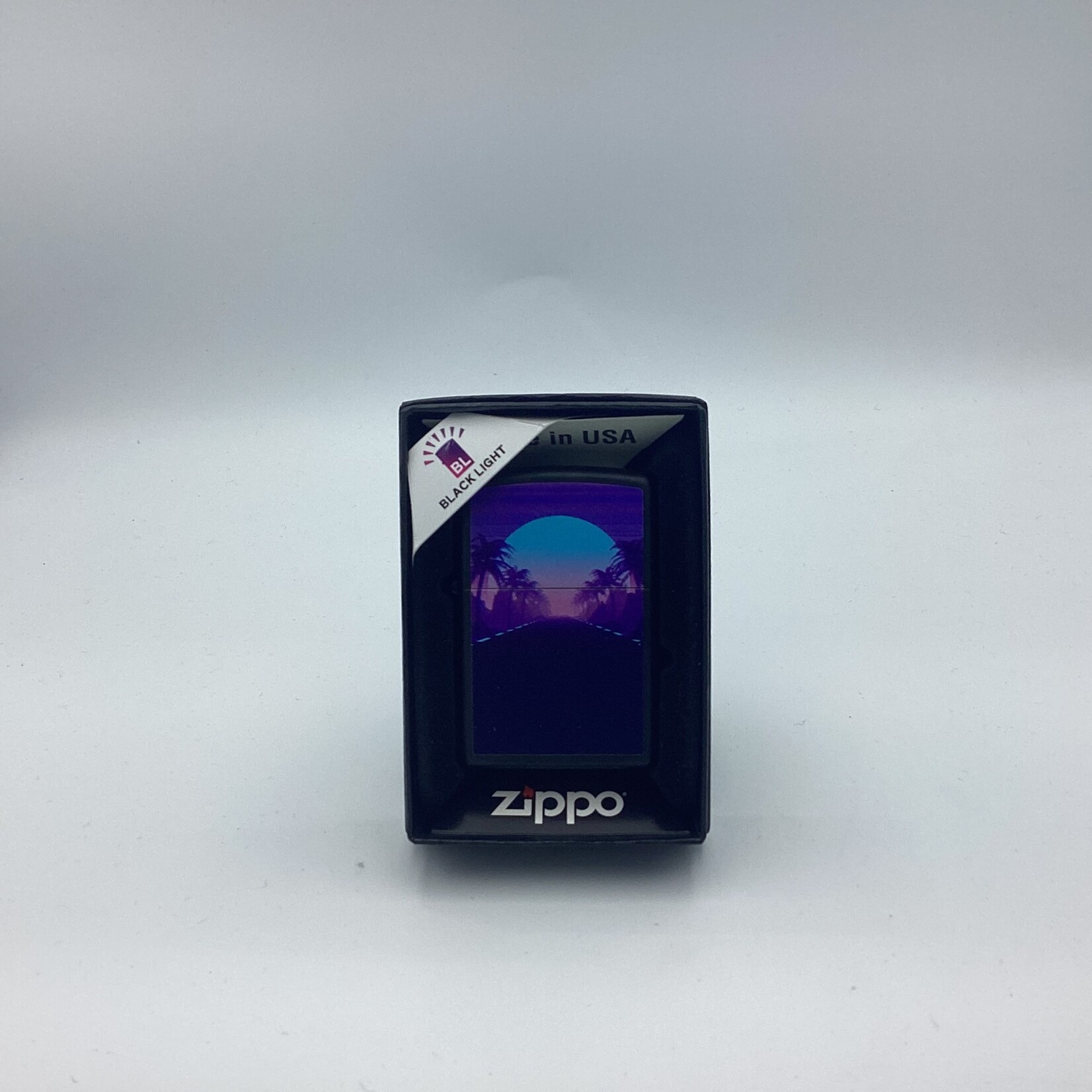 Zippo Miami Sunset Blacklight Zippo