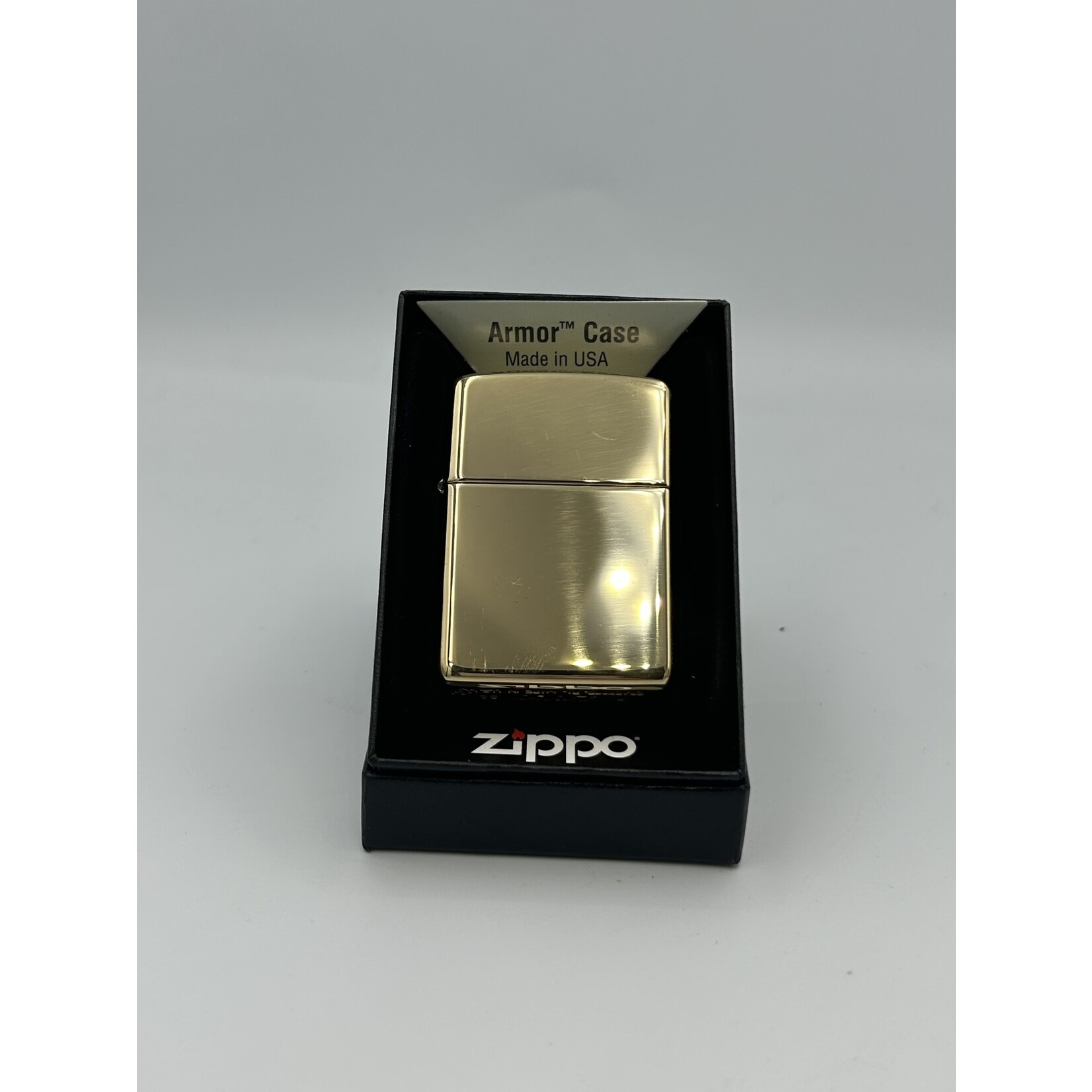 Zippo Armor Case Brass Zippo