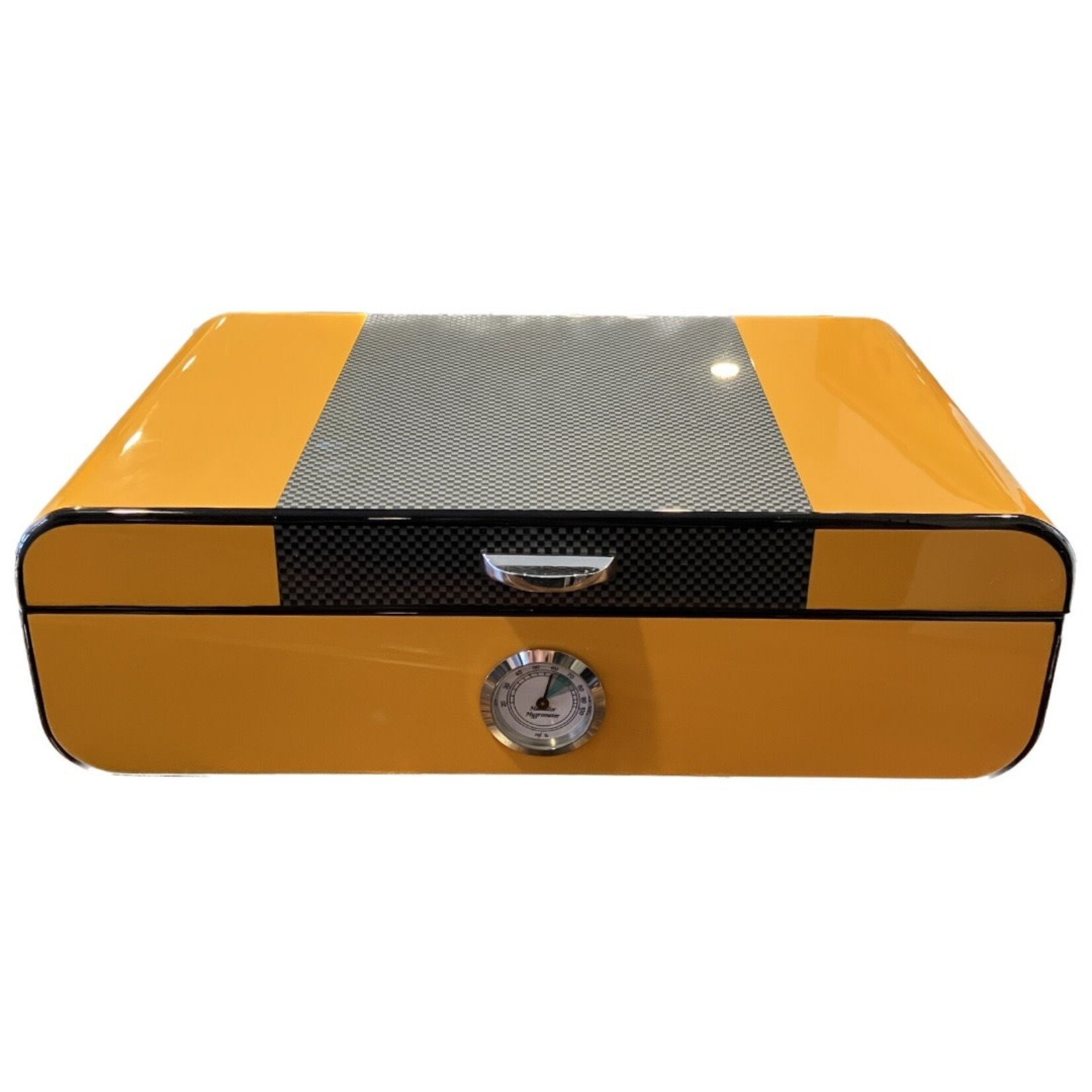 Just Cigars NYC Yellow Humidor