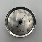 Western Western Analogue Hygrometer Silver