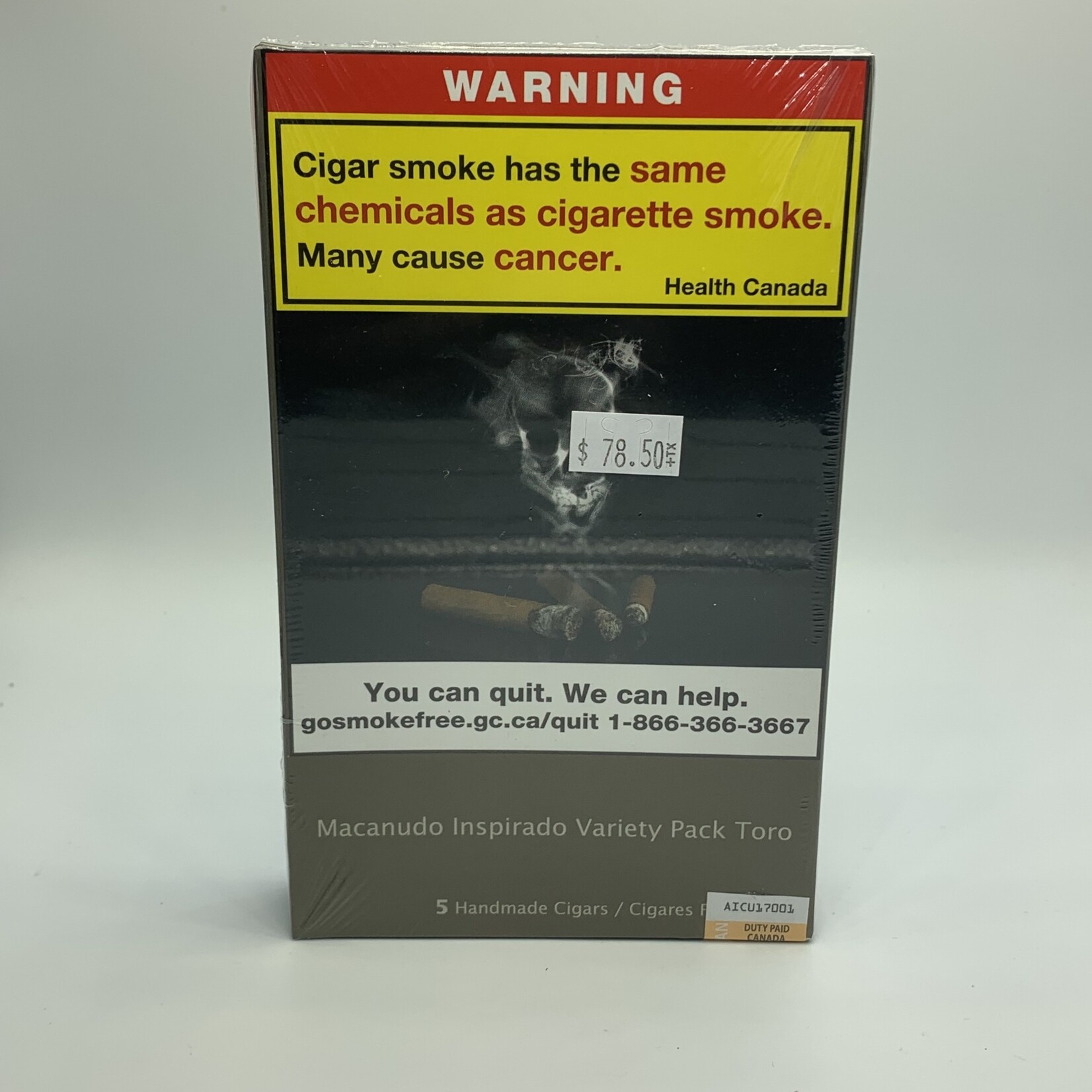 Macanudo Macanudo Inspirado Sampler Pack (5 Pack) - Toro