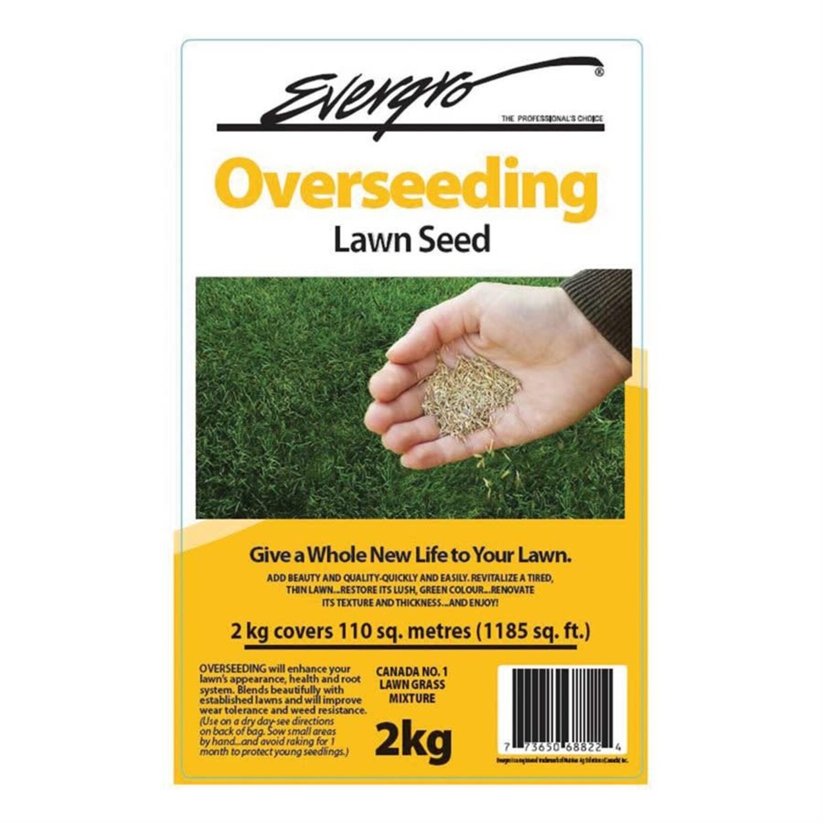 Evergro Evergro Overseeding Lawn Grass Seed 2kg