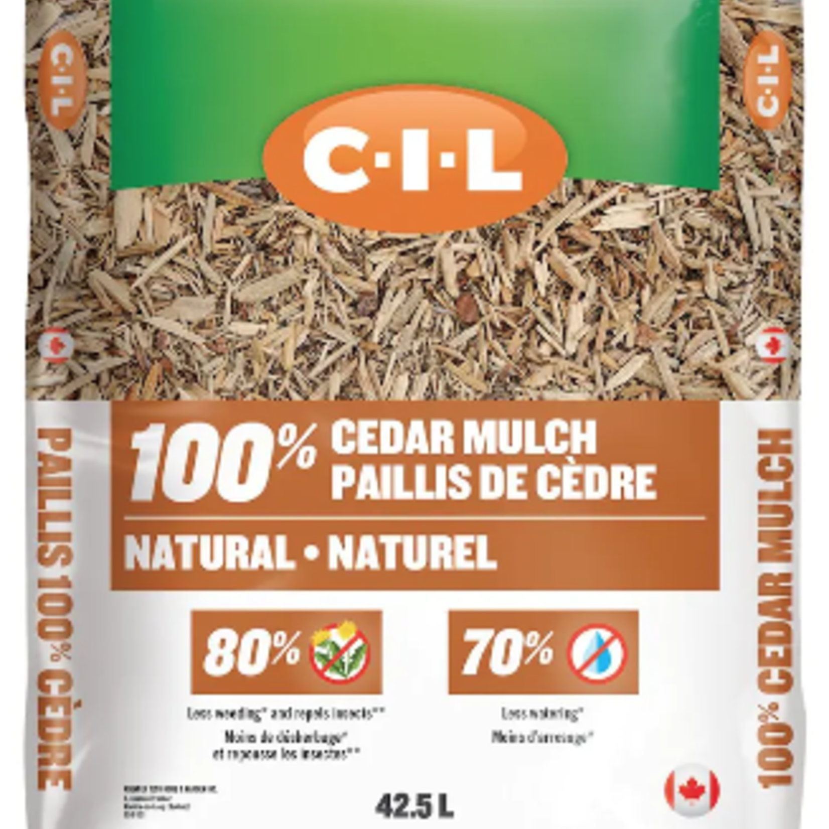 CIL Natural Cedar Mulch 42.5L