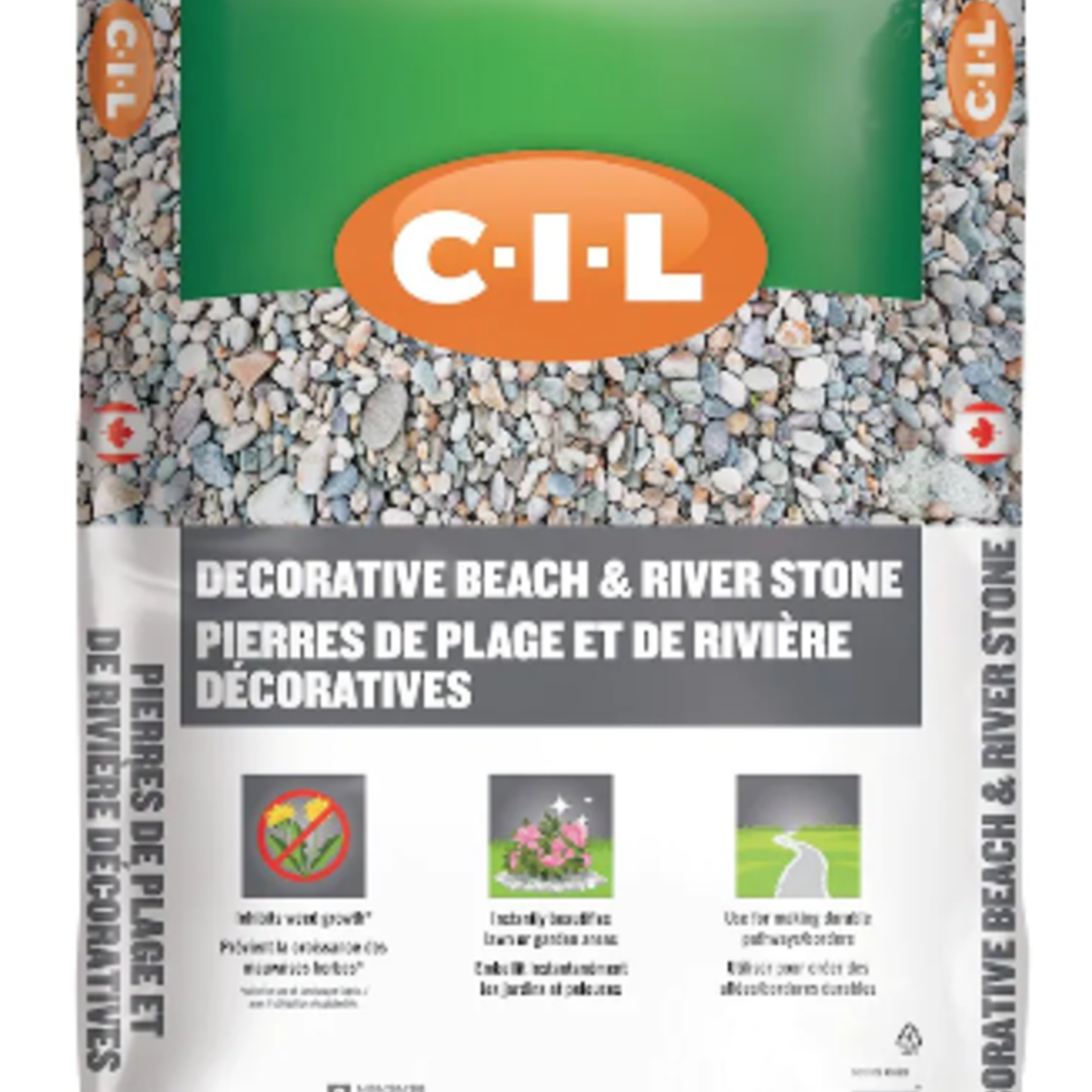 EDDIS CIL Decorative Beach & River Stone 18kg