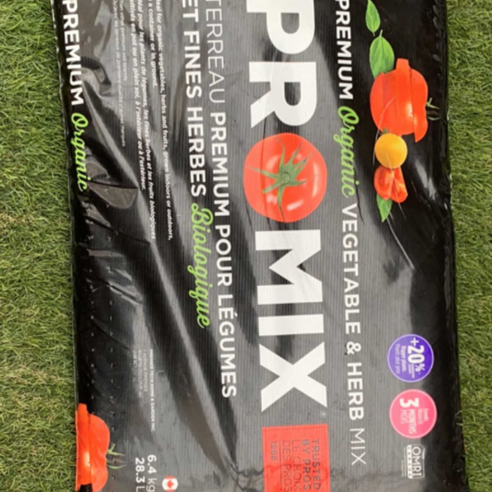 Pro Mix Organic Vegetable and Herb 28.3L
