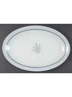 NORITAKE BLUEBELL OVAL SERVING PLATTER 12"