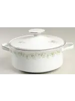 JOHANN HAVILAND FOREVER SPRING ROUND COVERED VEGETABLE BOWL 8"