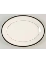 NORITAKE PLATINUM LIGHTS OVAL PLATTER 14 1/8"