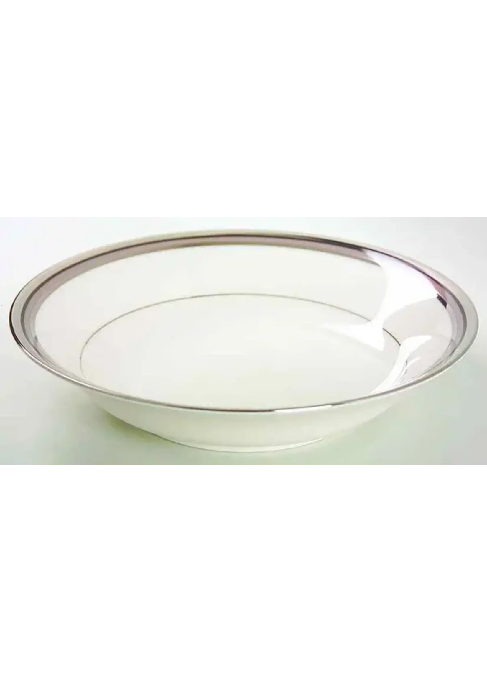 NORITAKE PLATINUM LIGHTS COUPE SOUP BOWL 7 5/8"