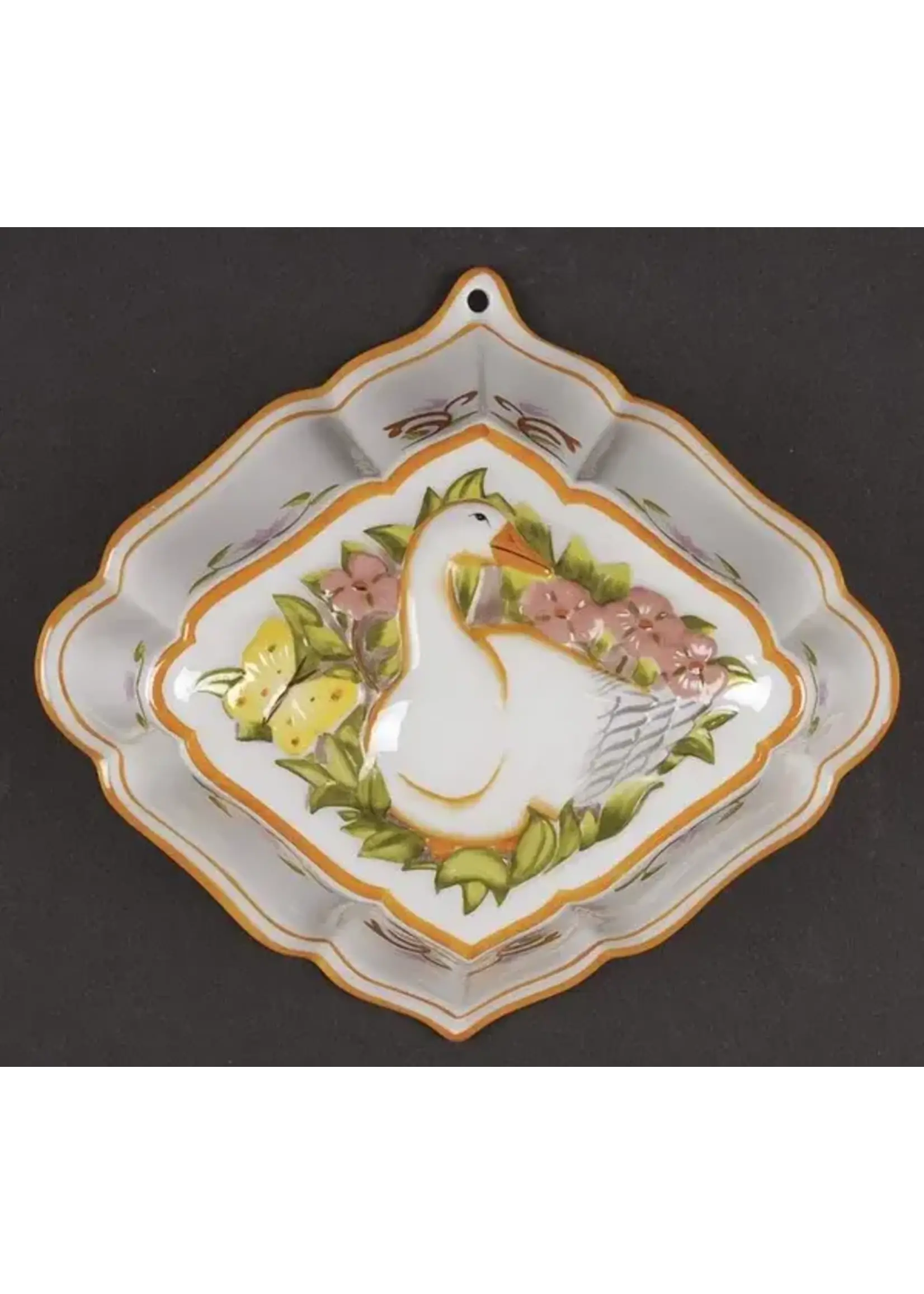 FRANKLIN MINT LE CORDON BLEU JELLO MOLD GOOSE